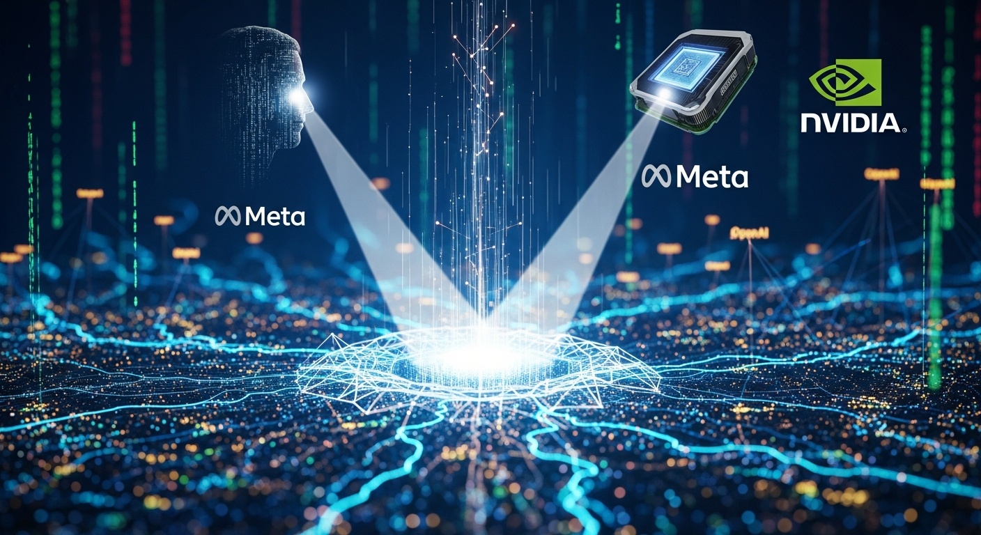 צוקרברג ו-Nvidia מציבים זרקור על העתיד הפתוח של ה-AI
